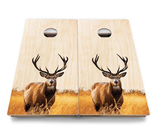 Deer Cornhole Boards Set