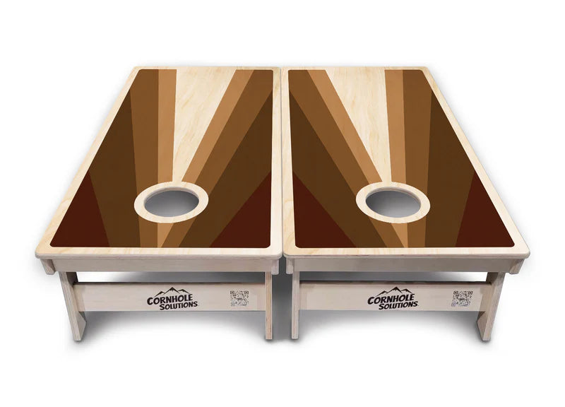 Vintage Design #4 Cornhole Boards