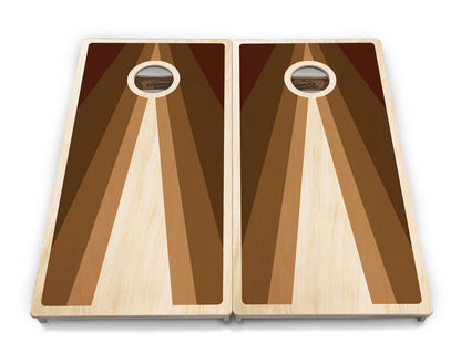 Vintage Design #4 Cornhole Boards