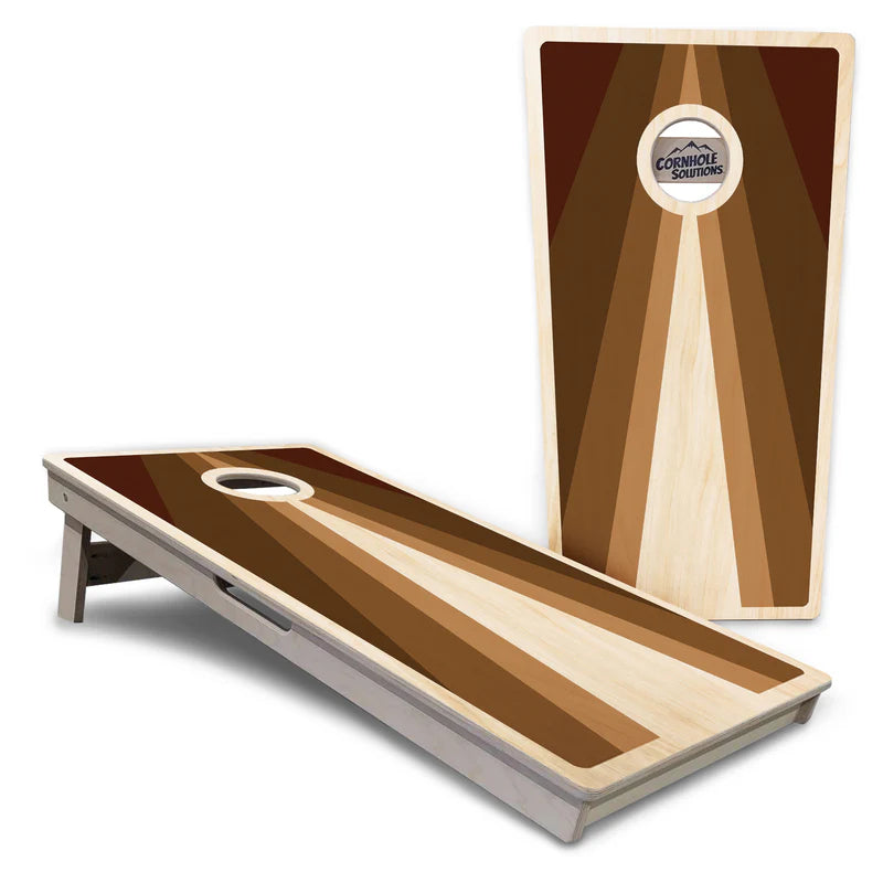 Vintage Design #4 Cornhole Boards